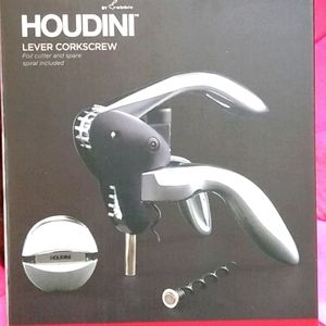 Houdini lever corkscrew